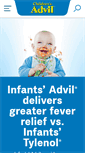 Mobile Screenshot of childrens.advil.com